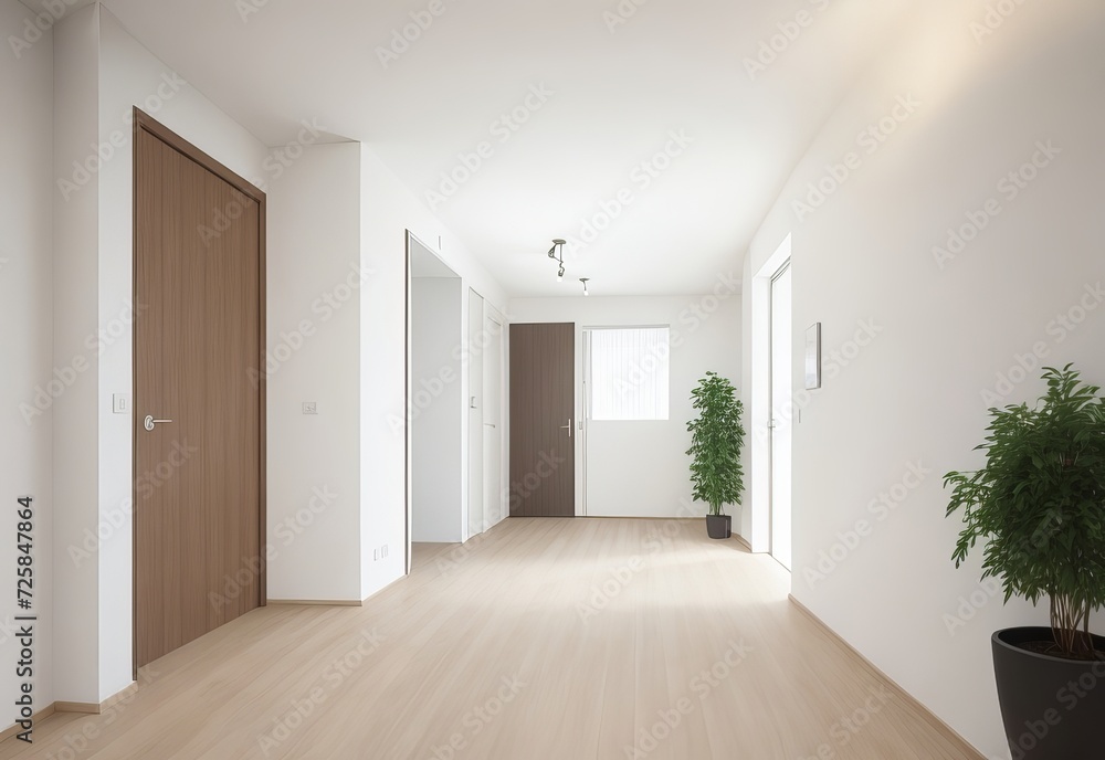 Spacious hall in modern apartment Spacious hall in modern apartment