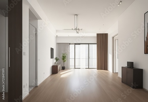 Spacious hall in modern apartment