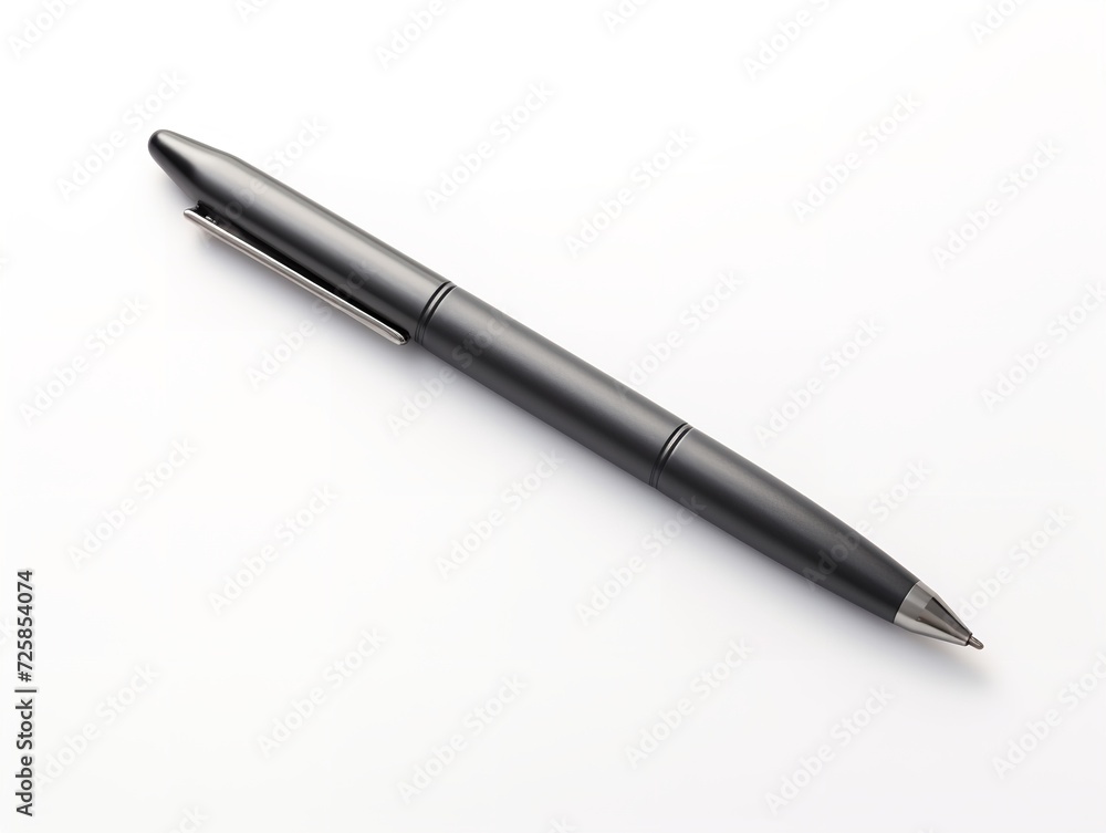 Graphite Mechanical Pencil Precision Writing Isolated on White Background AI Generated Graphite Mechanical Pencil Precision Writing Isolated on White Background AI Generated