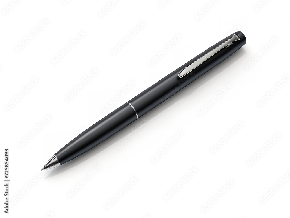 Graphite Mechanical Pencil Precision Writing Isolated on White Background AI Generated Graphite Mechanical Pencil Precision Writing Isolated on White Background AI Generated