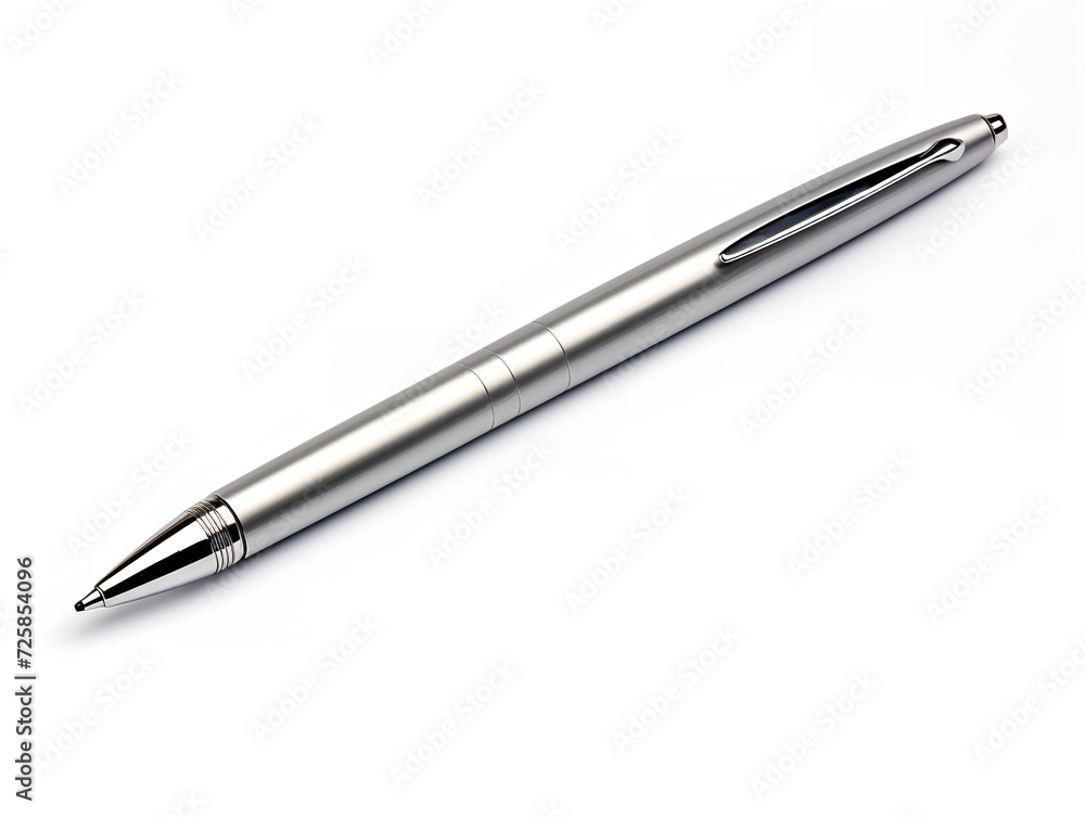 Graphite Mechanical Pencil Precision Writing Isolated on White Background AI Generated Graphite Mechanical Pencil Precision Writing Isolated on White Background AI Generated