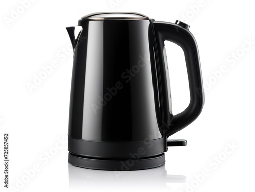 Wallpaper Mural Sleek Electric Kettle Modern Kitchenware Isolated on White Background AI Generated Torontodigital.ca