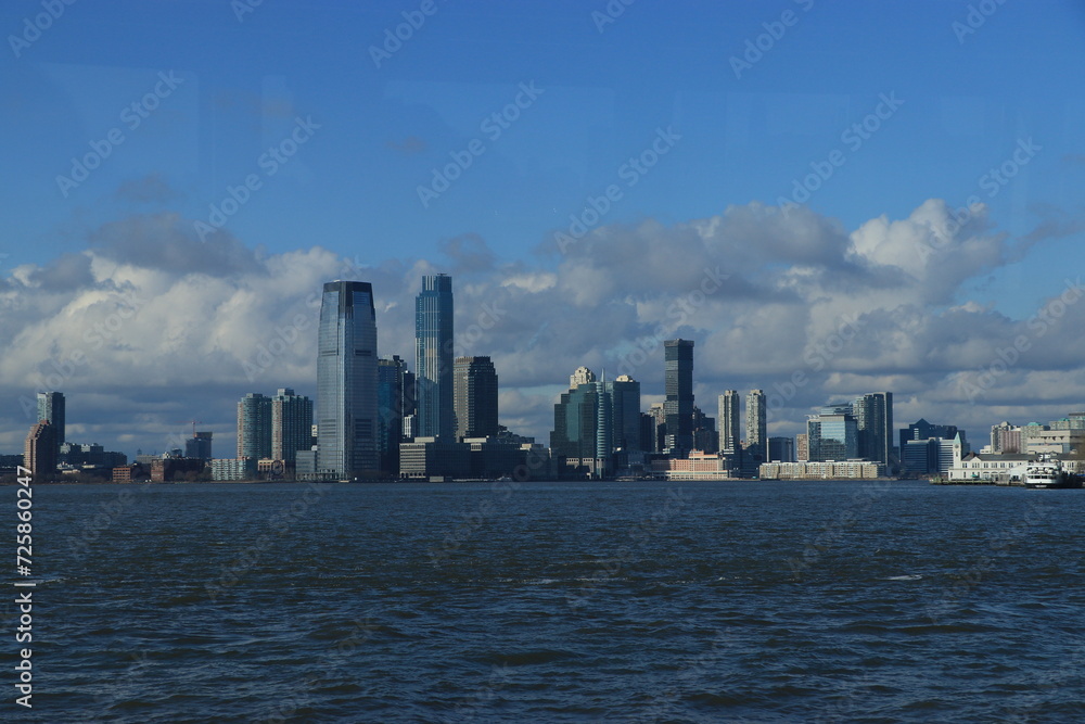 Jersey Hudson River skyline