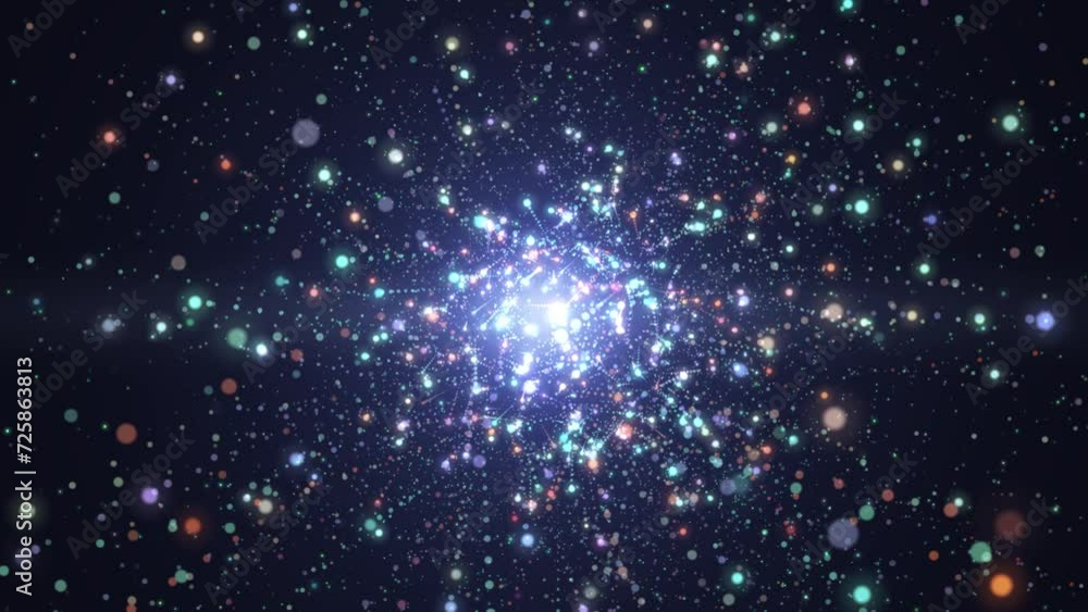 background with particles background with particles
