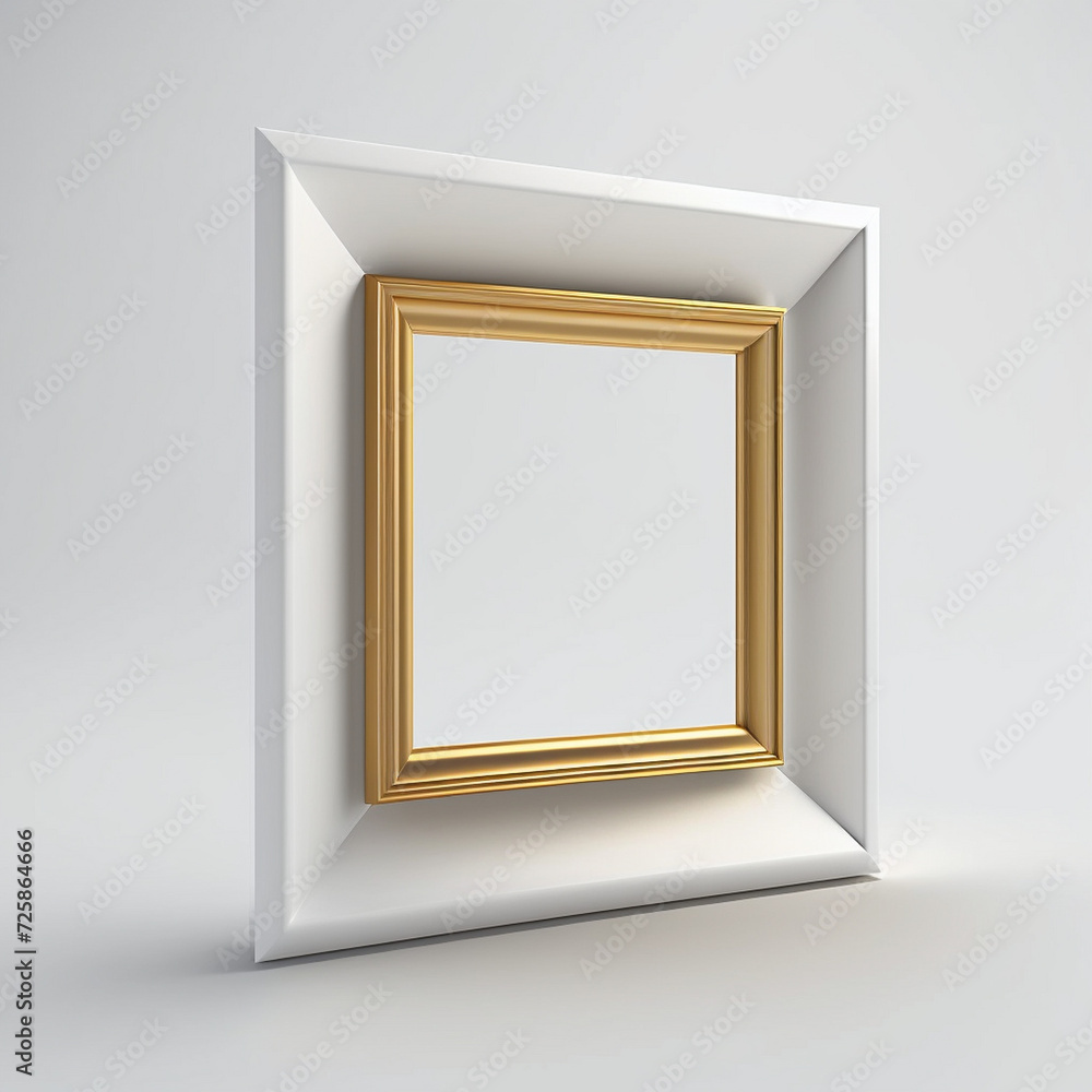 Realistic rectangular and square wooden blank picture photo frames stand on a clear wall from the front. wood frame with glossy glass. Template mockup. Generative AI Realistic rectangular and square wooden blank picture photo frames stand on a clear wall from the front. wood frame with glossy glass. Template mockup. Generative AI