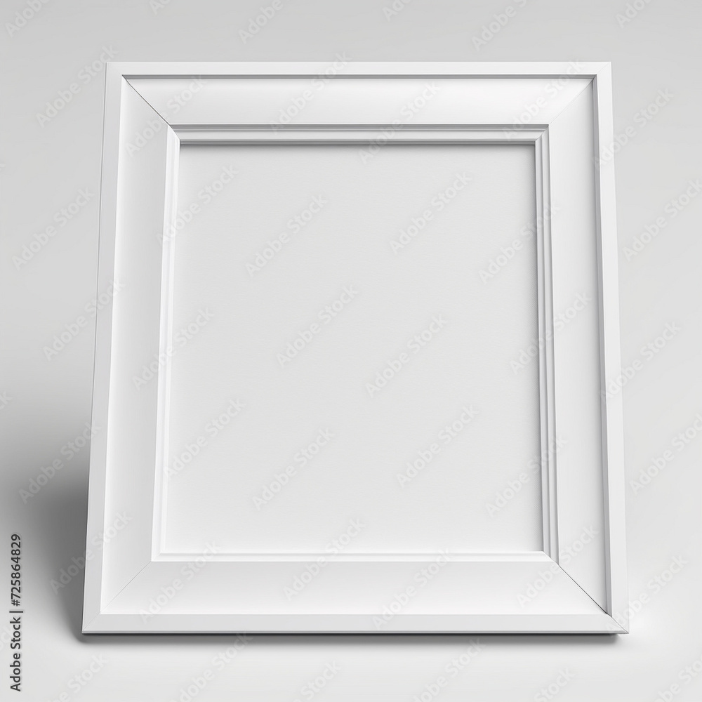 Realistic rectangular and square wooden blank picture photo frames stand on a clear wall from the front. wood frame with glossy glass. Template mockup. Generative AI Realistic rectangular and square wooden blank picture photo frames stand on a clear wall from the front. wood frame with glossy glass. Template mockup. Generative AI