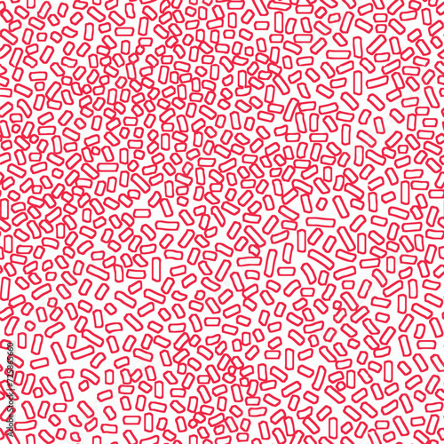 red white colours polka dots  hand abstract draw minimal seamless geo pattern in vector . Shibori print. Watercolour  batik. Handmade shirt tie dye Japan traditional tile.