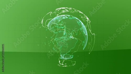 Vertical Planet globe earth world global animation vertical and horizontal maps screen broadcasts 4K social media element screen Display resolution excellent quality High Resolution Image high quality