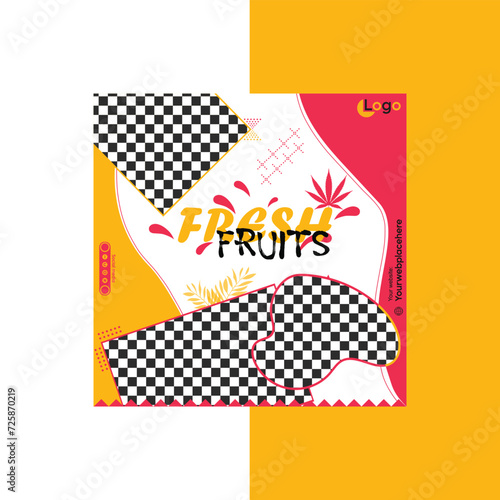 Social media post design