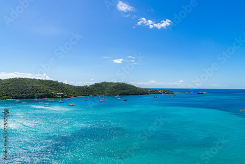 Fototapeta Naklejka Na Ścianę i Meble -  Caribbean vacation by cruise