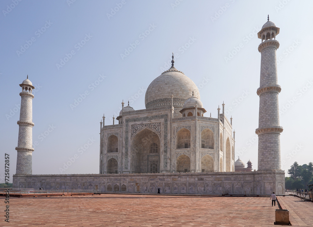 Indie Taj Mahal 2023 - obrazy, fototapety, plakaty 