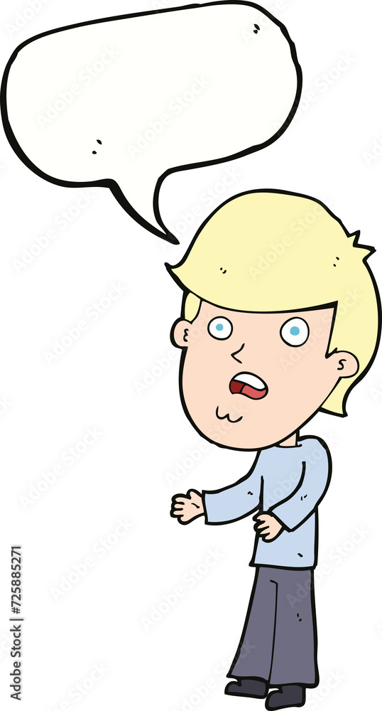 cartoon shocked man with speech bubble cartoon shocked man with speech bubble