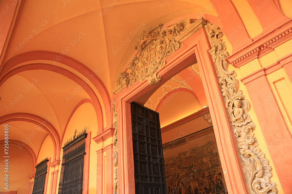 Fototapeta premium sevilla reales alcázares patio jardines 4M0A5455-as24