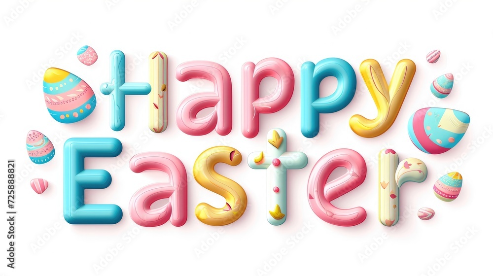 Happy Easter lettering Happy Easter lettering