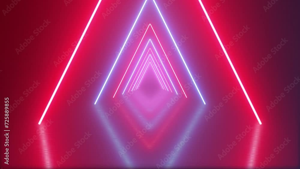 Neon Light Tunnel Background Vj Loop Neon Light Tunnel Background Vj Loop