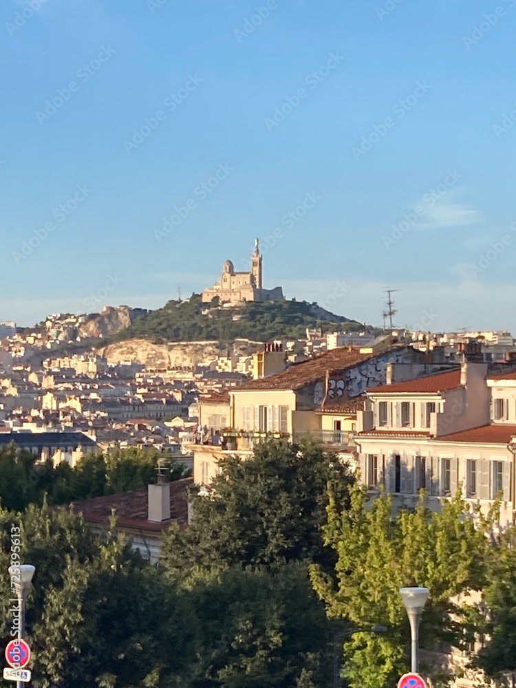 View of the city of Marseille 