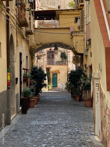 Fototapeta Naklejka Na Ścianę i Meble -  Cityscape in Formica, Italy 