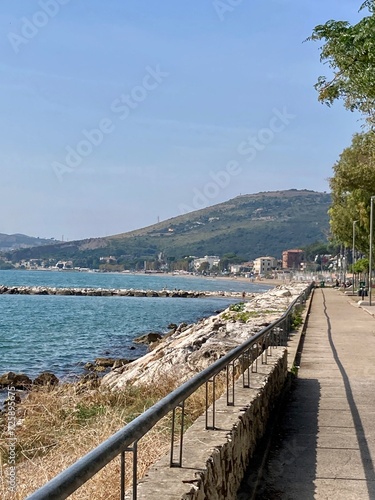 Seawall View in Formica, Italy 