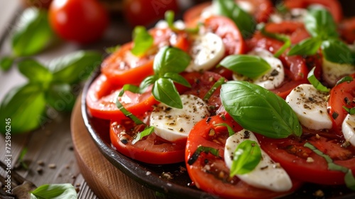 Caprese Salad Close-Up