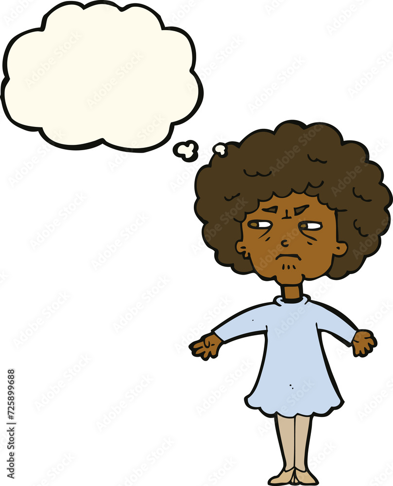 cartoon bitter old woman with thought bubble cartoon bitter old woman with thought bubble