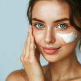 Beauty Skin Cream Model