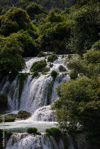 Cascate del Parco Nazionale di Krka in Croazia