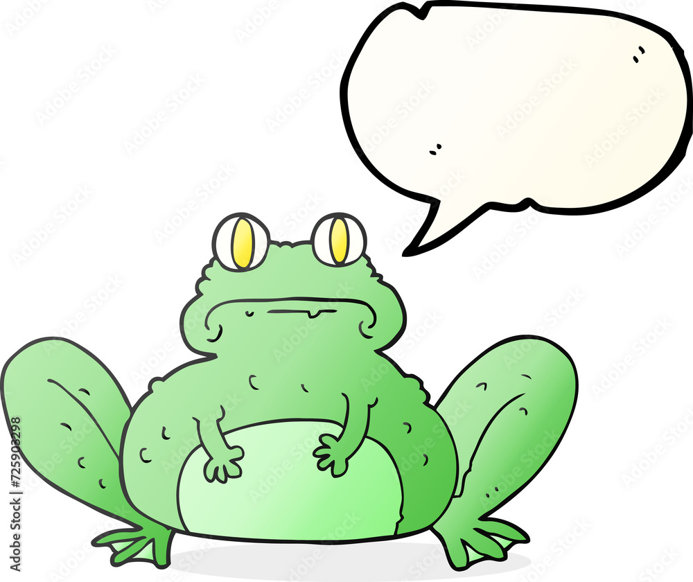 speech bubble cartoon frog speech bubble cartoon frog