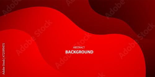 Abstract Geometric modern with Red color background for template, poster, flyer design. Vector illustration