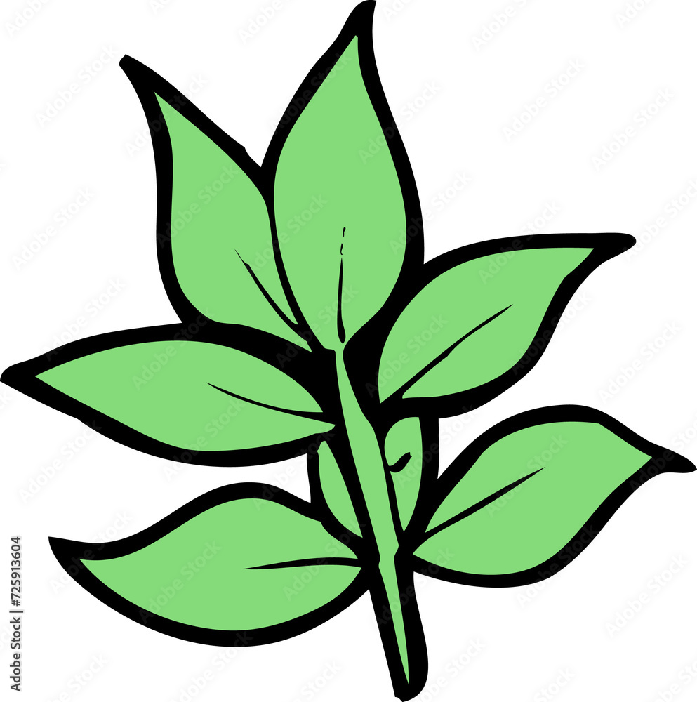 cartoon leaves cartoon leaves