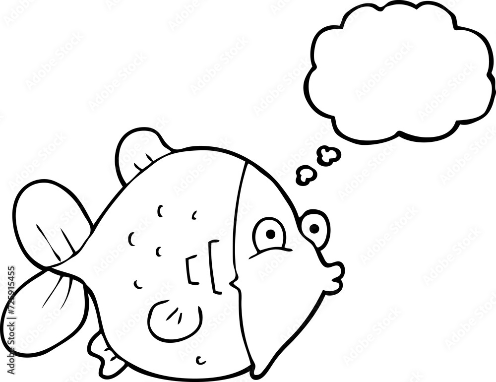 thought bubble cartoon funny fish thought bubble cartoon funny fish