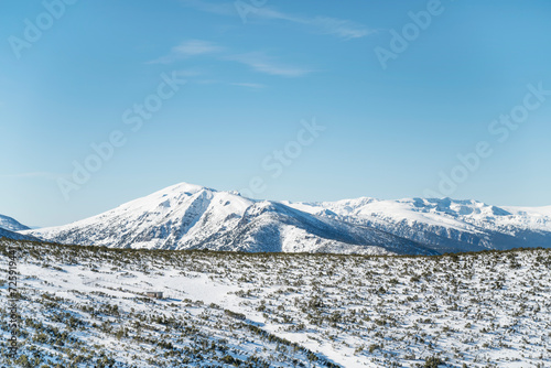 Beautiful Winter Mountain Landscape with Ski Slope .Borovets Resort ,Rila Mountain ,Bulgaria  © boryanam