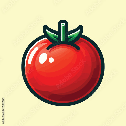 Tomato Vector Illustration