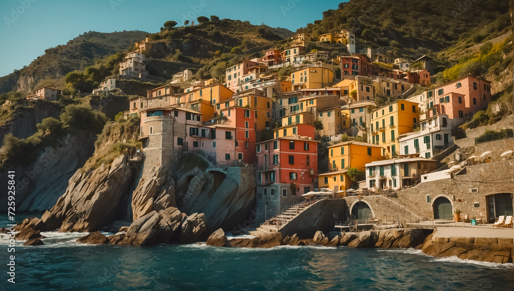 magnificent Cinque Terre Italy outdoor