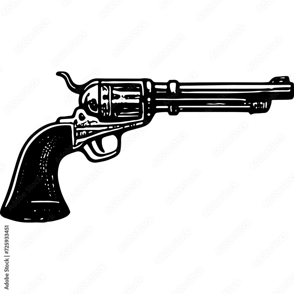 Revolver Or Vintage Gun