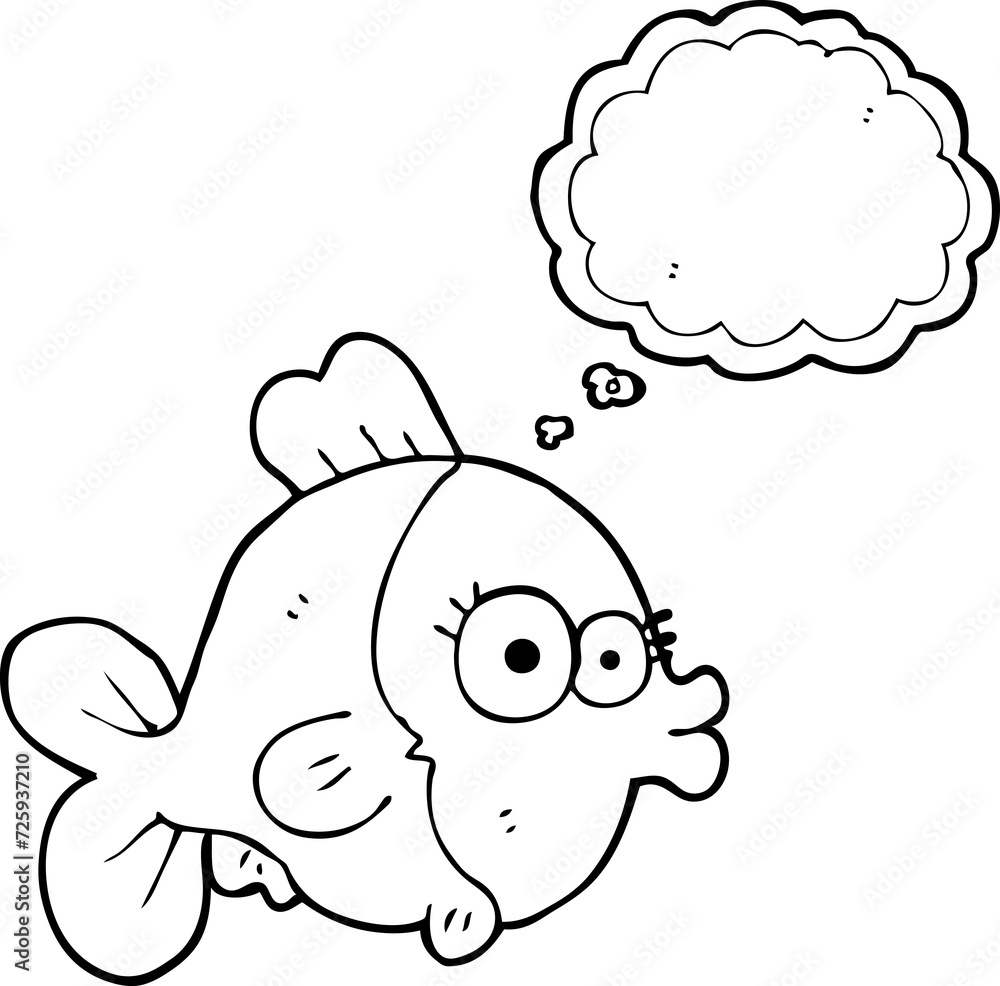funny thought bubble cartoon fish funny thought bubble cartoon fish