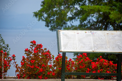 View of Achilleion Palace, Corfu photo