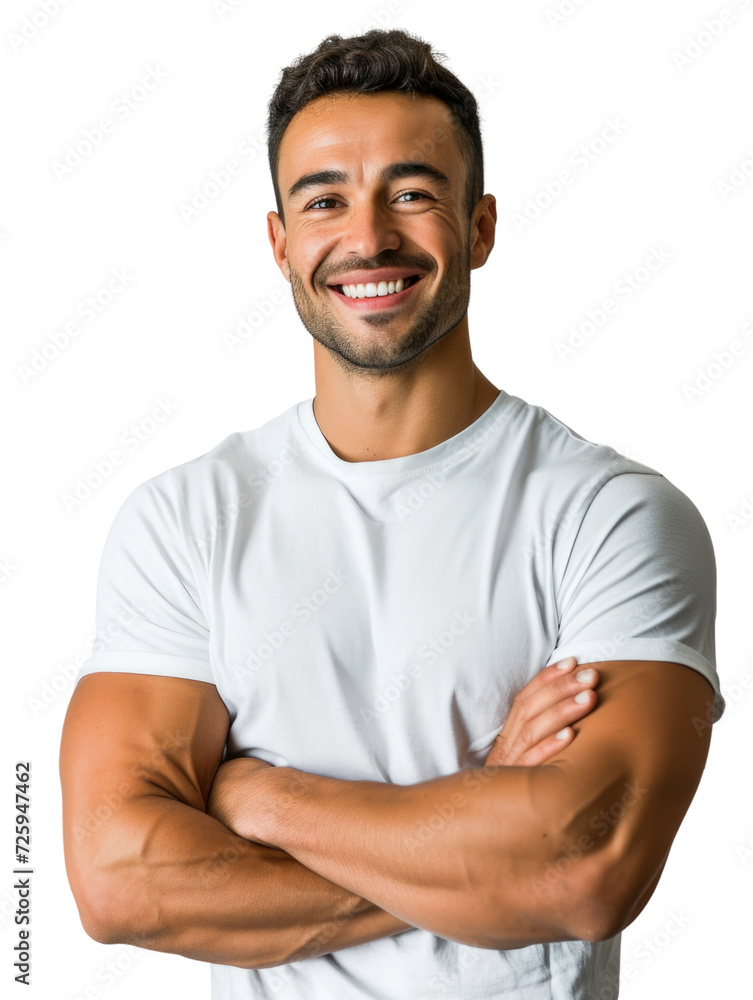 Smart attractive professional trainer isolated transparent background Smart attractive professional trainer isolated transparent background