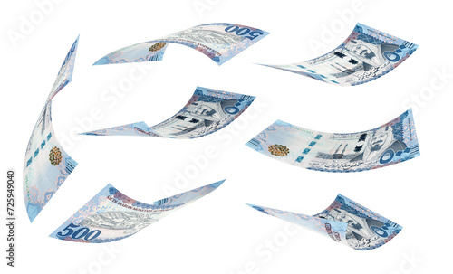 Saudi Arabia 500 Riyals Banknotes. Saudi Riyal Banknotes of 500 SR