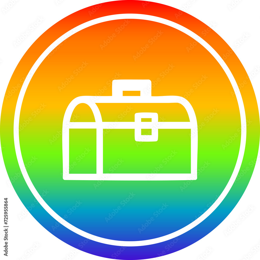 tool box circular in rainbow spectrum tool box circular in rainbow spectrum