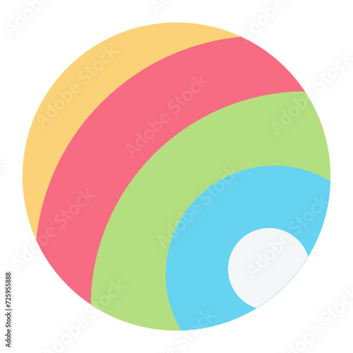 Yoga Ball Icon