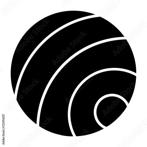 Yoga Ball Icon