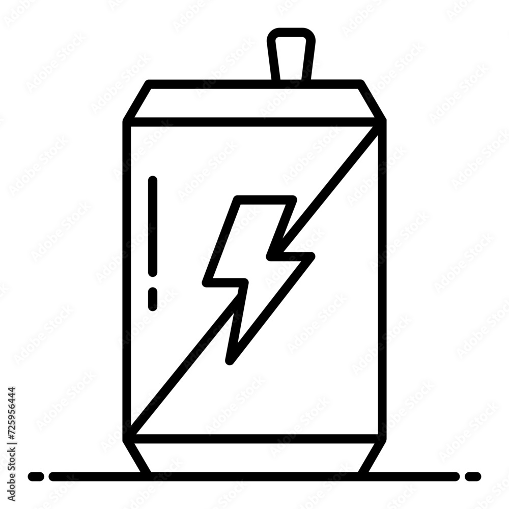 Energy Drink Icon Energy Drink Icon