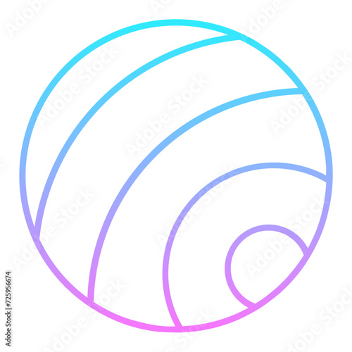 Yoga Ball Icon