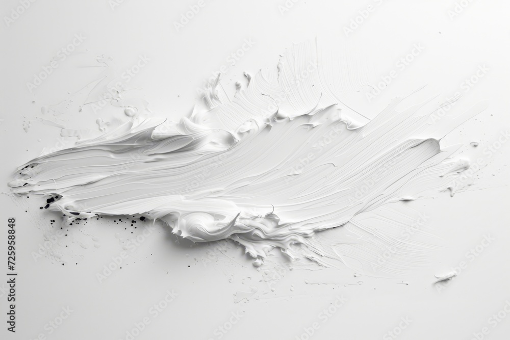 Abundance of White Paint on White Background Abundance of White Paint on White Background