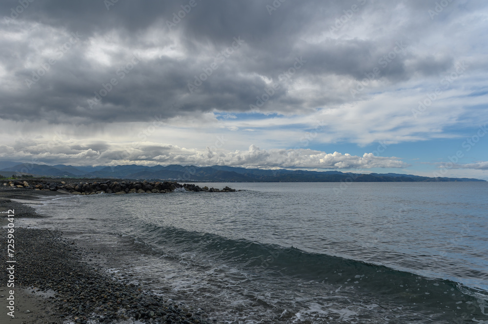 view of the mountains and the Mediterranean Sea on a winter day in Cyprus 1