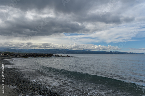 view of the mountains and the Mediterranean Sea on a winter day in Cyprus 1