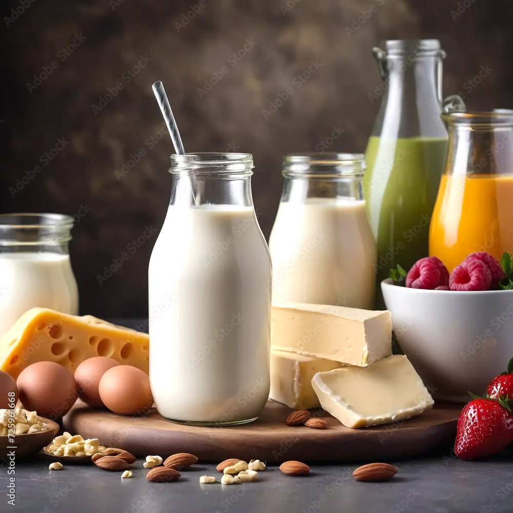 Milk, cheese and other dairy product composition Milk, cheese and other dairy product composition