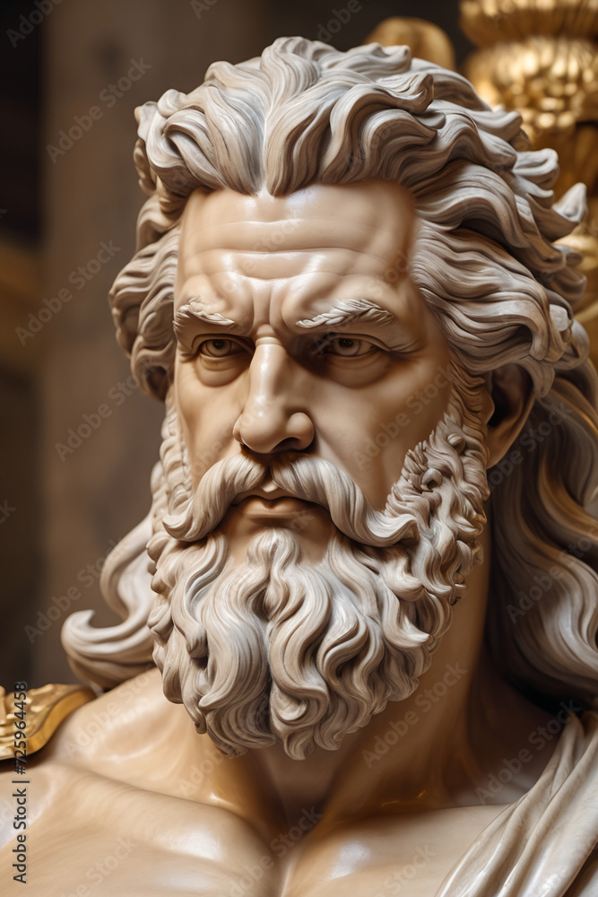 Statue of greece main god Zeus
