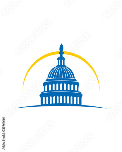 capital logo , architecture logo vector