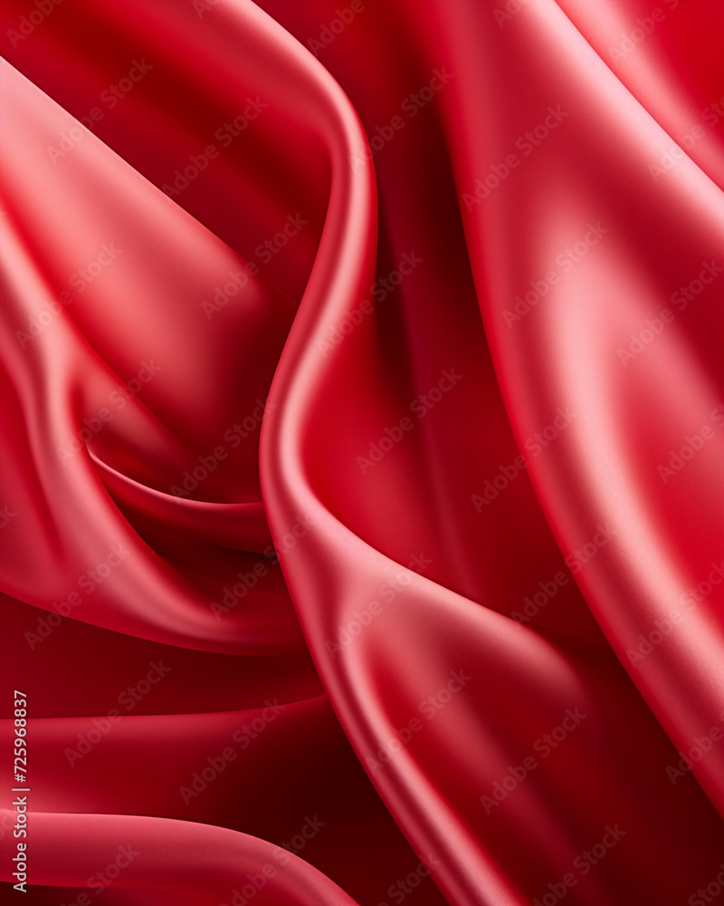 Obraz premium Fondo de tejido rojo